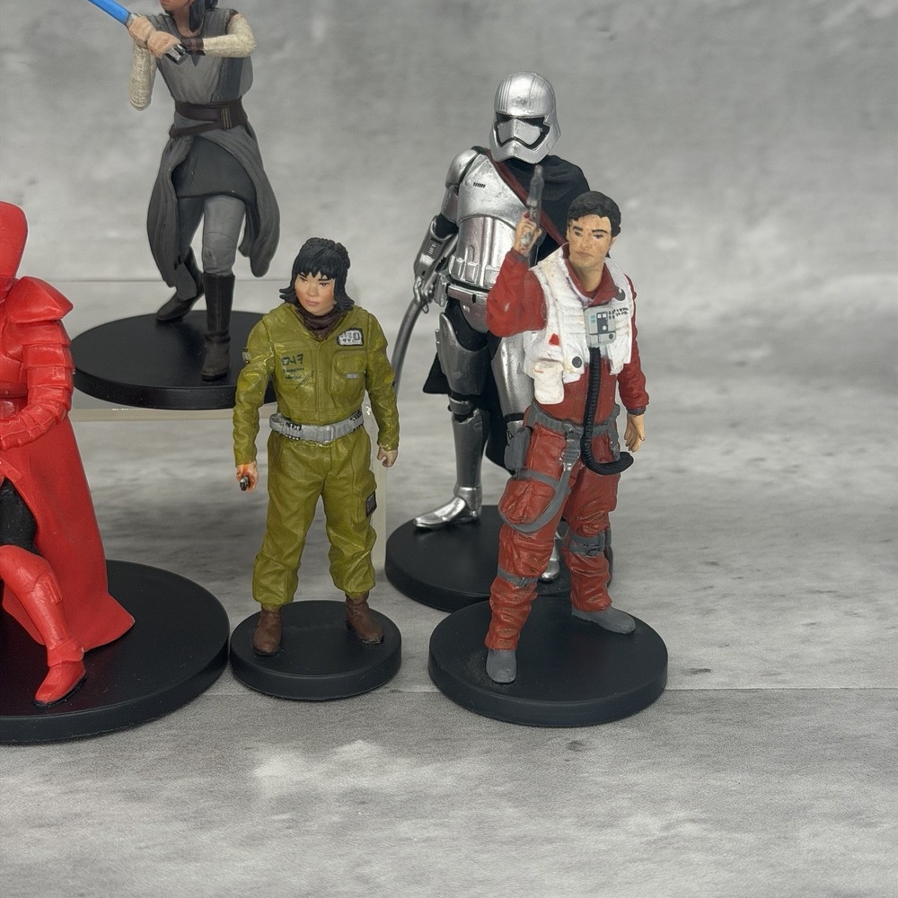 Star Wars PVC Action Figure Set Cake Toppers Deluxe Figurines Lucas Film lot 4" - Picture 4 of 7
